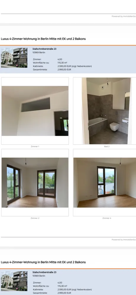 4 Zimmer Wohnung mit 115 m² in Berlin – Bild 4