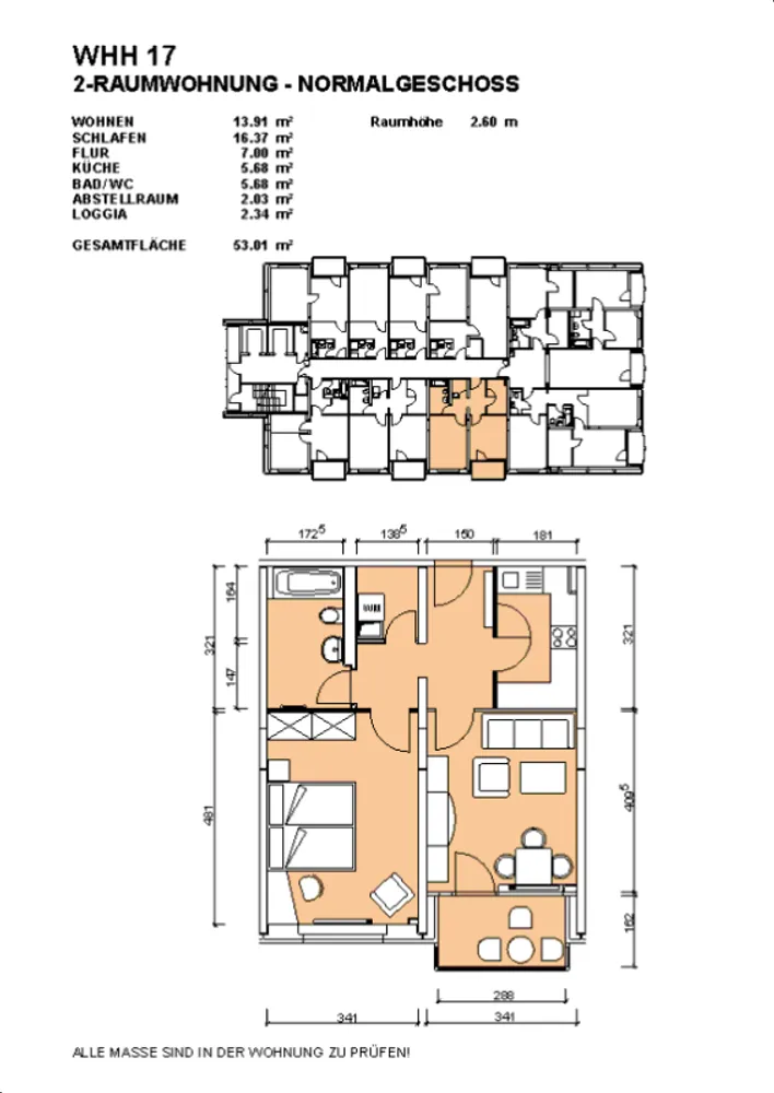 2 room apartment with 53 m² in Dresden – Photo 6