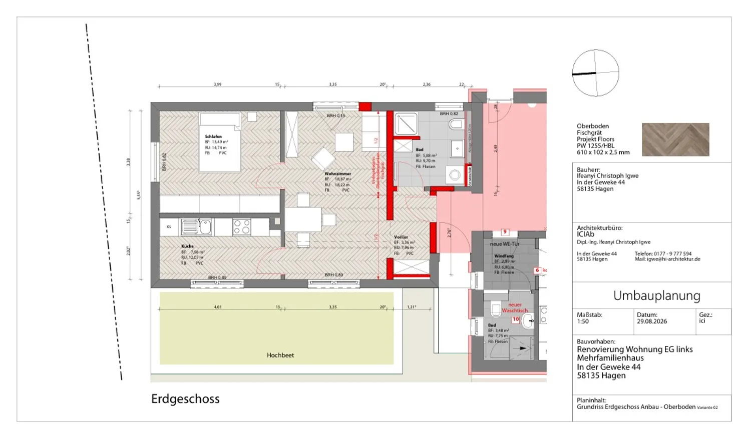 3 Zimmer Wohnung mit 55 m² in Hagen – Bild 5