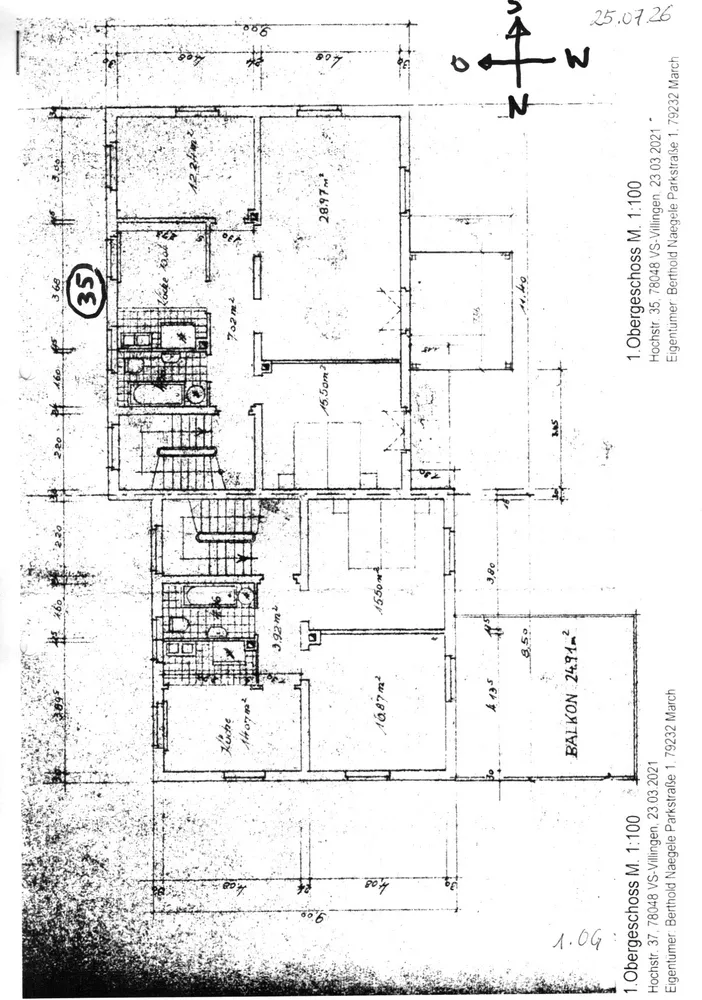 3 Zimmer Wohnung mit 86 m² in Villingen-Schwenningen – Bild 2