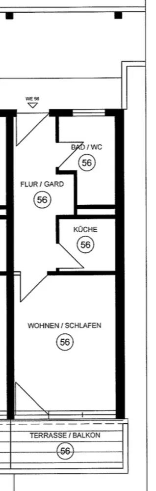 1 Zimmer Wohnung mit 29 m² in Stuttgart – Bild 11
