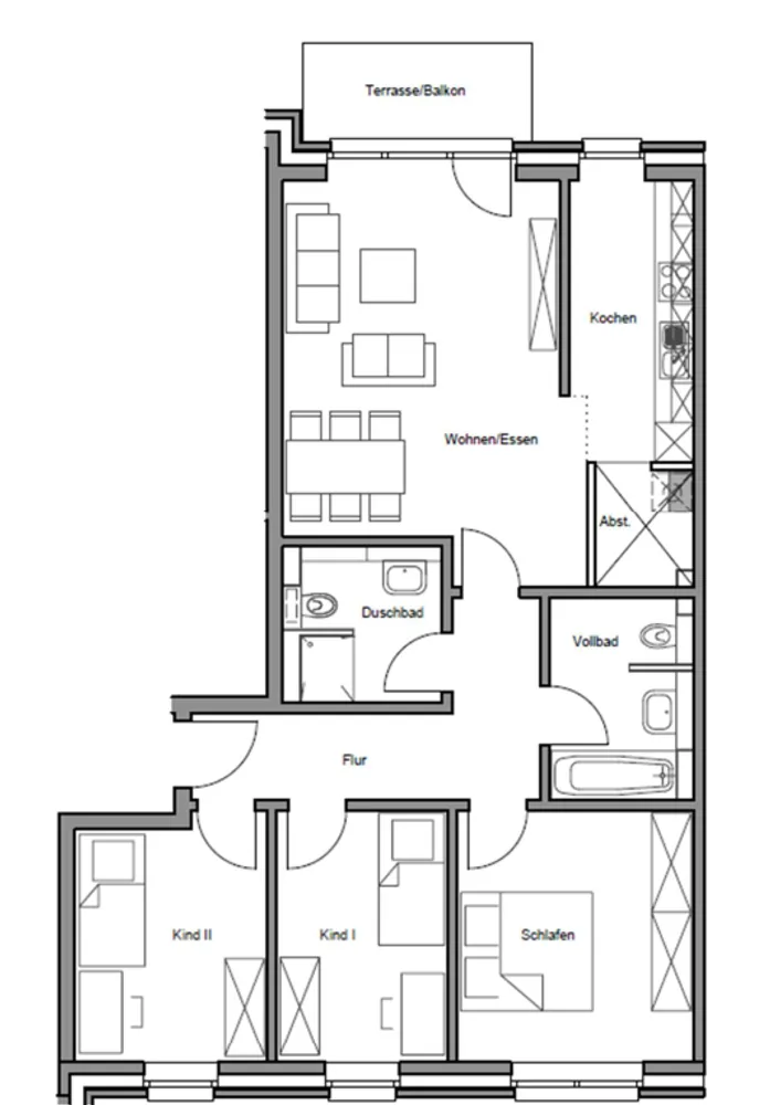 4 Zimmer Wohnung mit 97 m² in Berlin – Bild 10