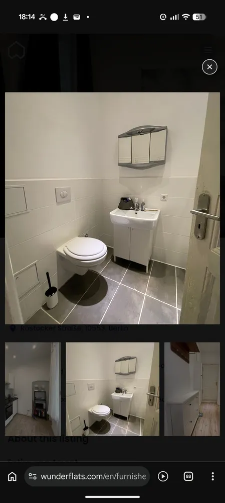 1 room apartment with 35 m² in Berlin – Photo 6