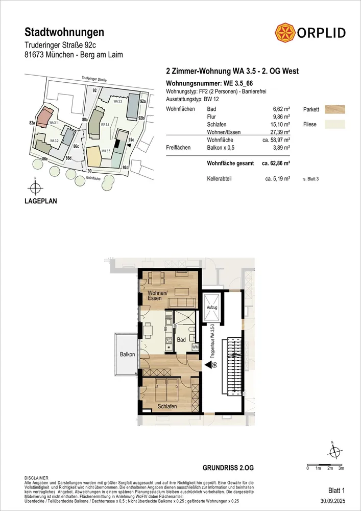 2 Zimmer Wohnung mit 63 m² in München – Bild 7