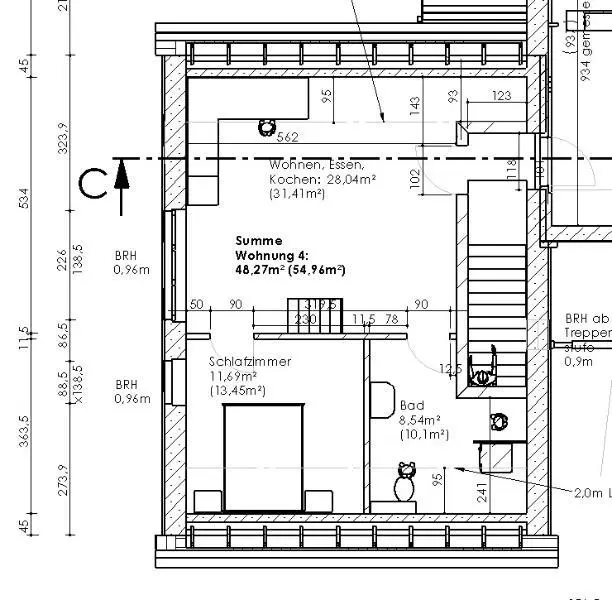 2 Zimmer Wohnung mit 49 m² in Papenburg – Bild 4
