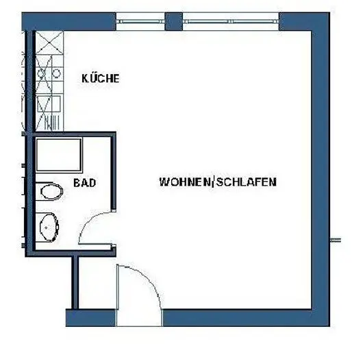 Studio mit 32 m² in Wolfsburg – Bild 5