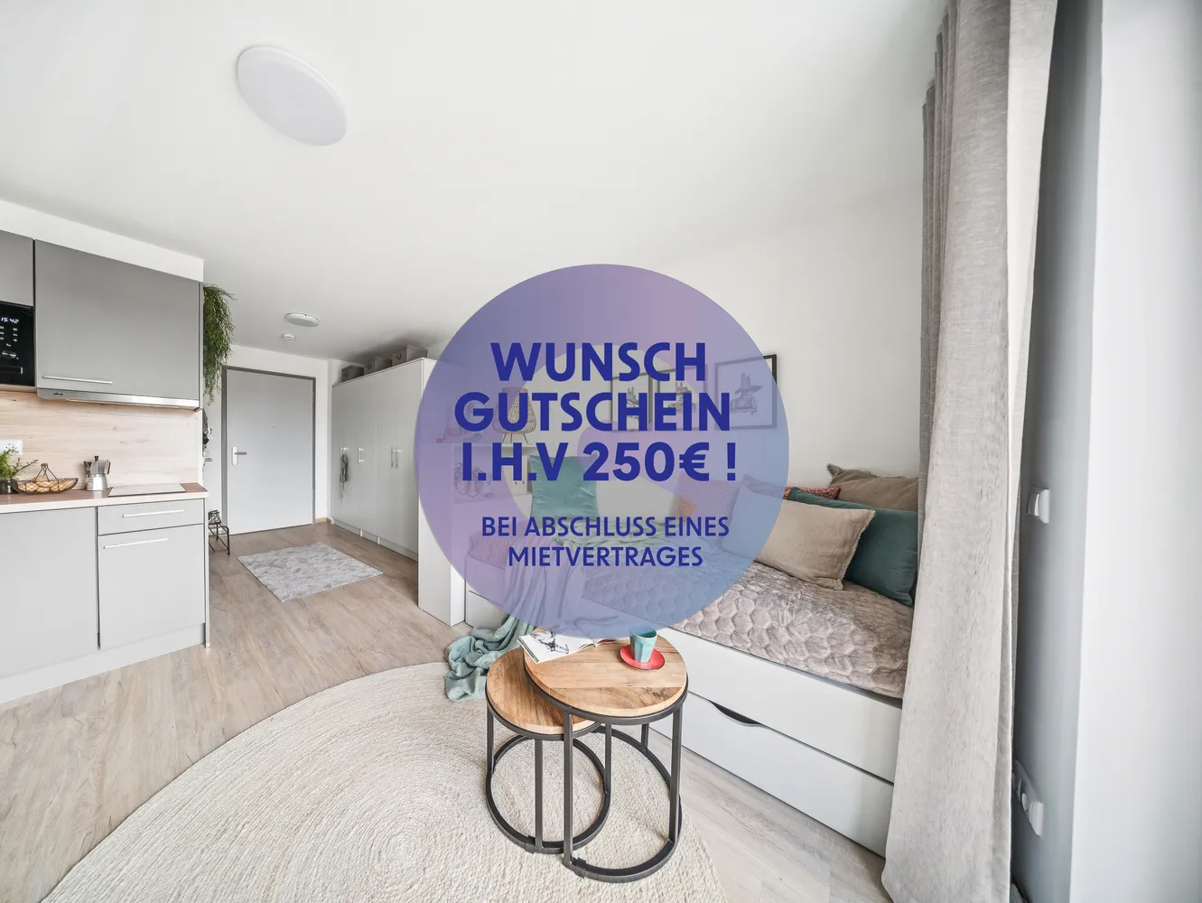 1 room apartment with 21 m² in Magdeburg – Photo 1