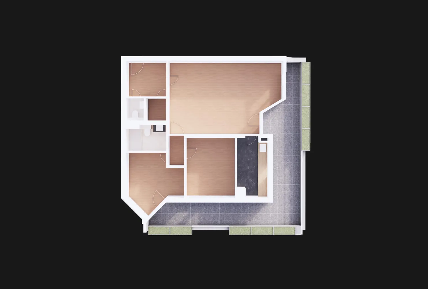 3 Zimmer Wohnung mit 100 m² in Nürnberg – Bild 2