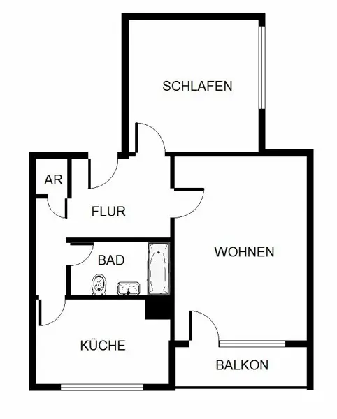 2 Zimmer Wohnung mit 65 m² in Dortmund – Bild 9