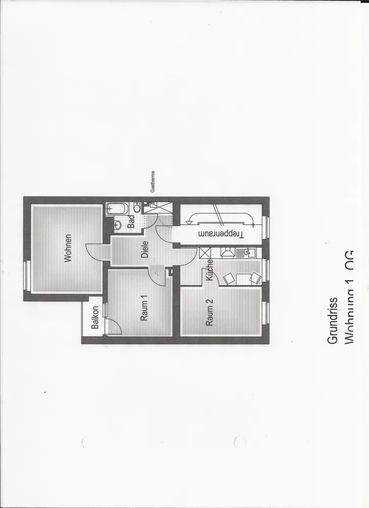 3 Zimmer Wohnung mit 65 m² in Mönchengladbach – Bild 1