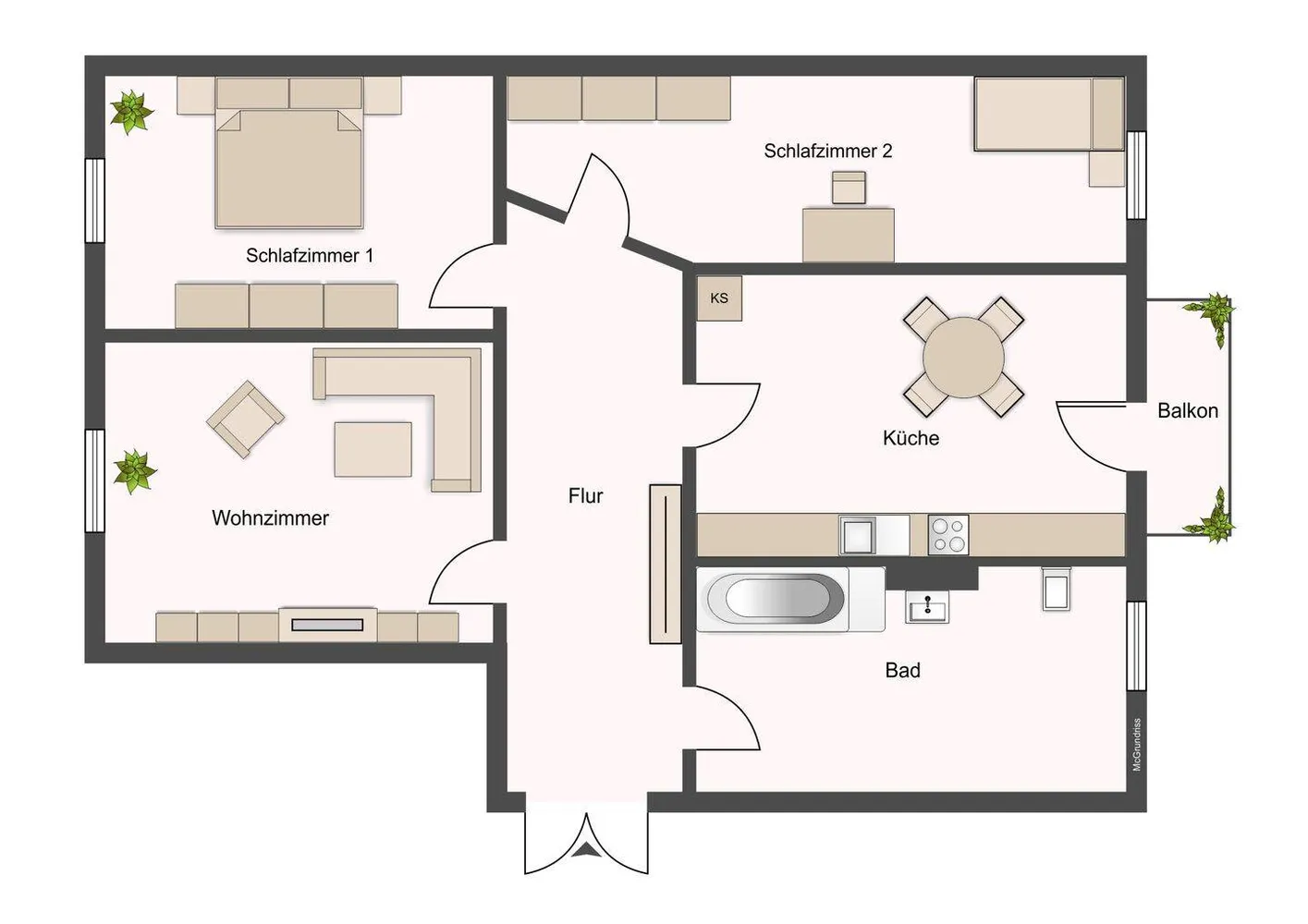 3 Zimmer Wohnung mit 75 m² in Chemnitz – Bild 8