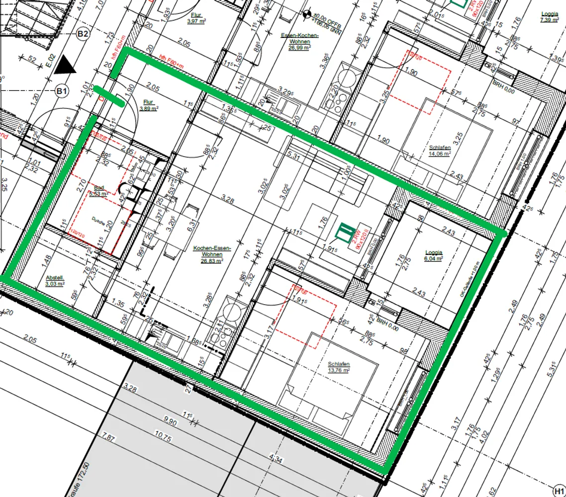 2 Zimmer Wohnung mit 55 m² in Euskirchen – Bild 3
