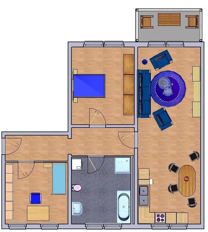3 Zimmer Wohnung mit 83 m² in Mittweida – Bild 10