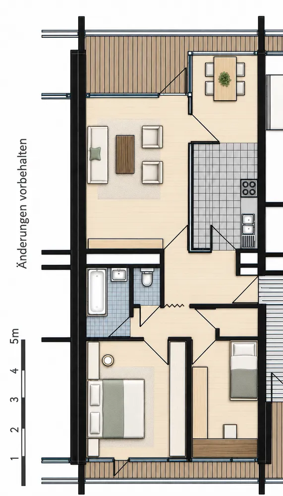 4 Zimmer Wohnung mit 80 m² in Stuttgart – Bild 11