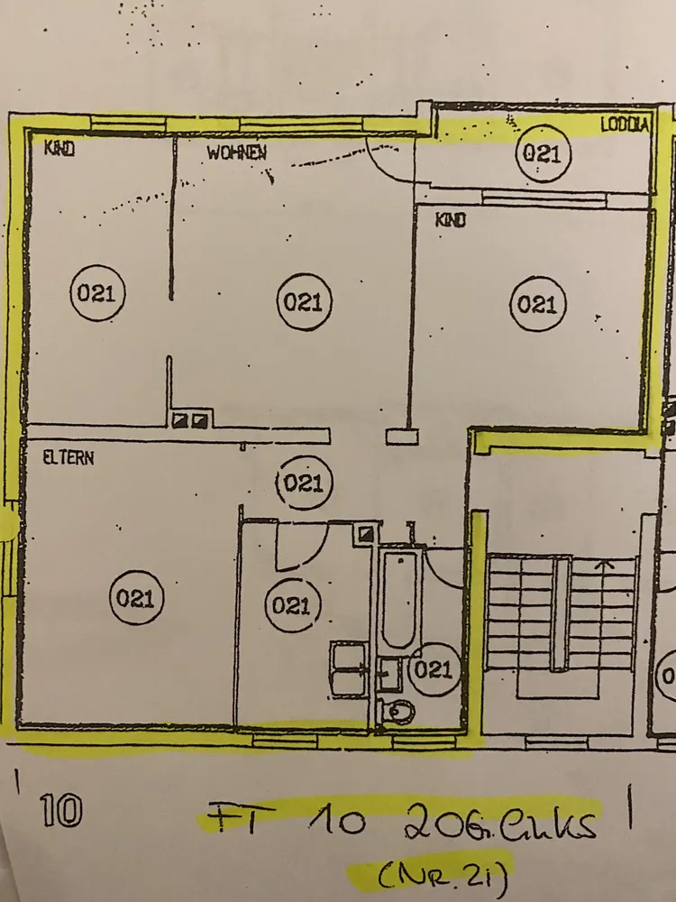 4 room apartment with 74 m² in Frankfurt am Main – Photo 5