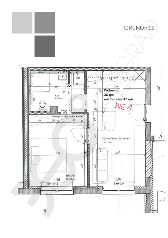 2 Zimmer Wohnung mit 42 m² in Frankfurt am Main – Bild 6