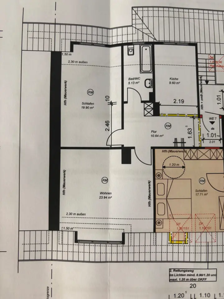 3 Zimmer Wohnung mit 70 m² in Bochum – Bild 1