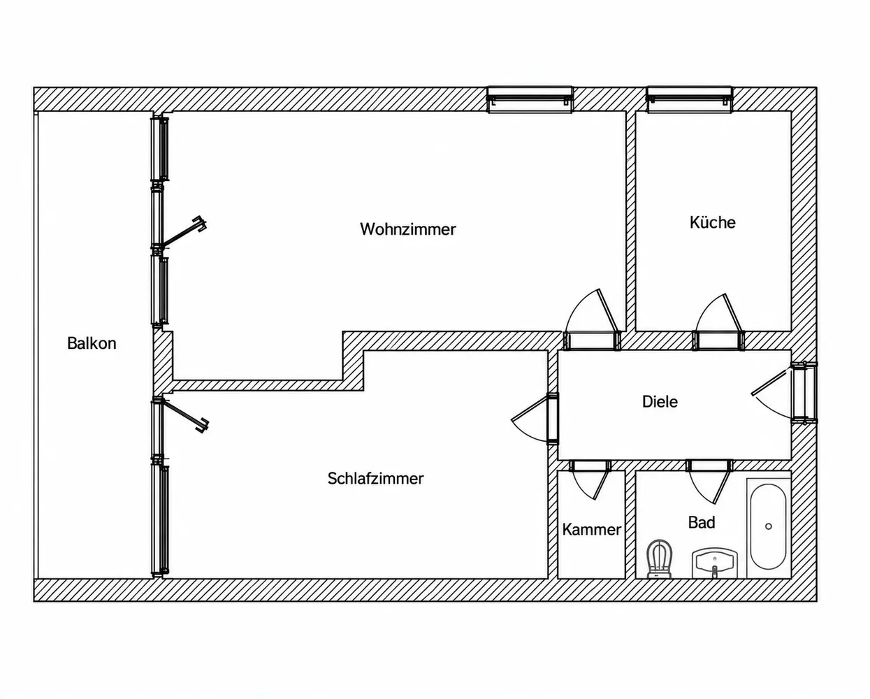 2 room apartment with 68 m² in Munich – Photo 9