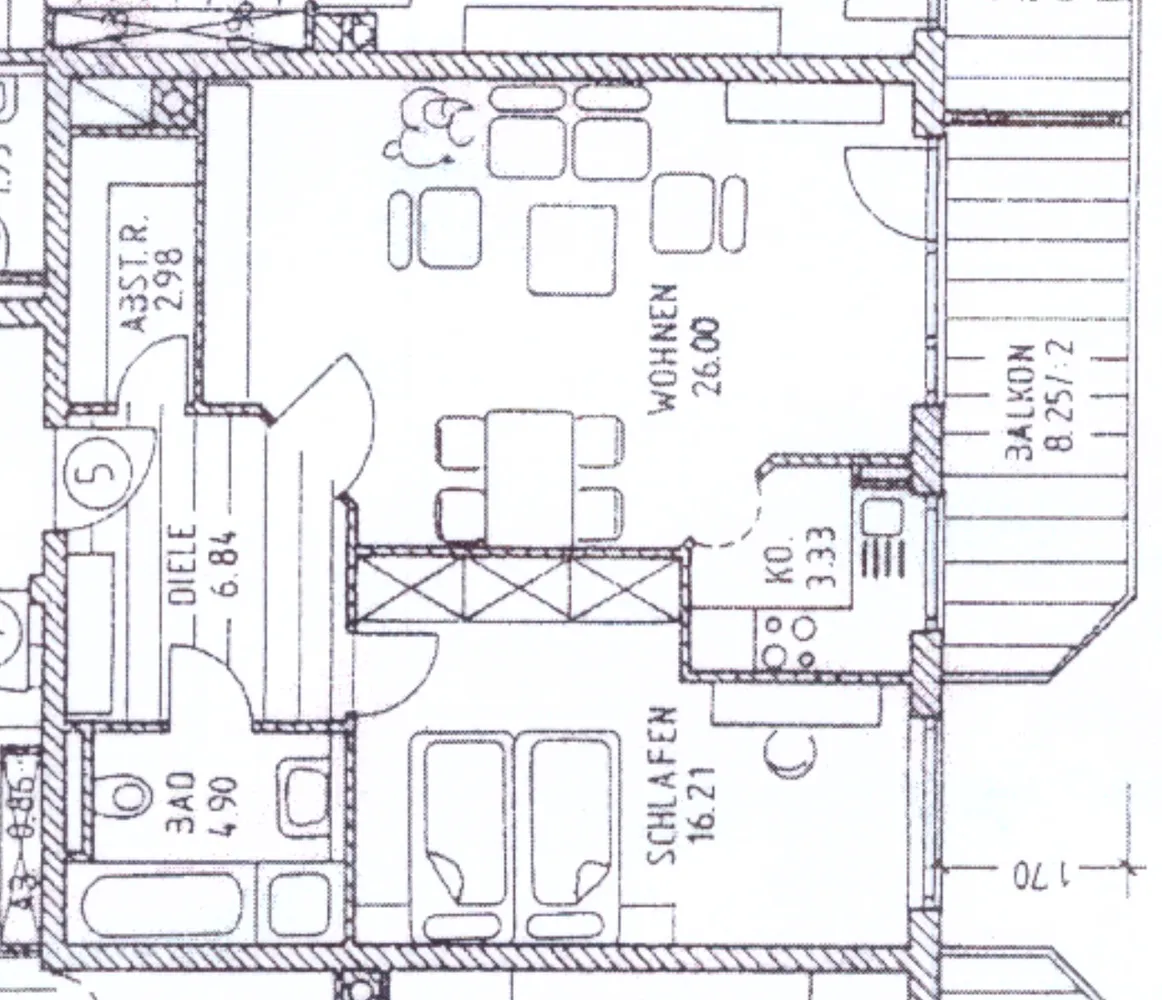 2 Zimmer Wohnung mit 65 m² in München – Bild 3