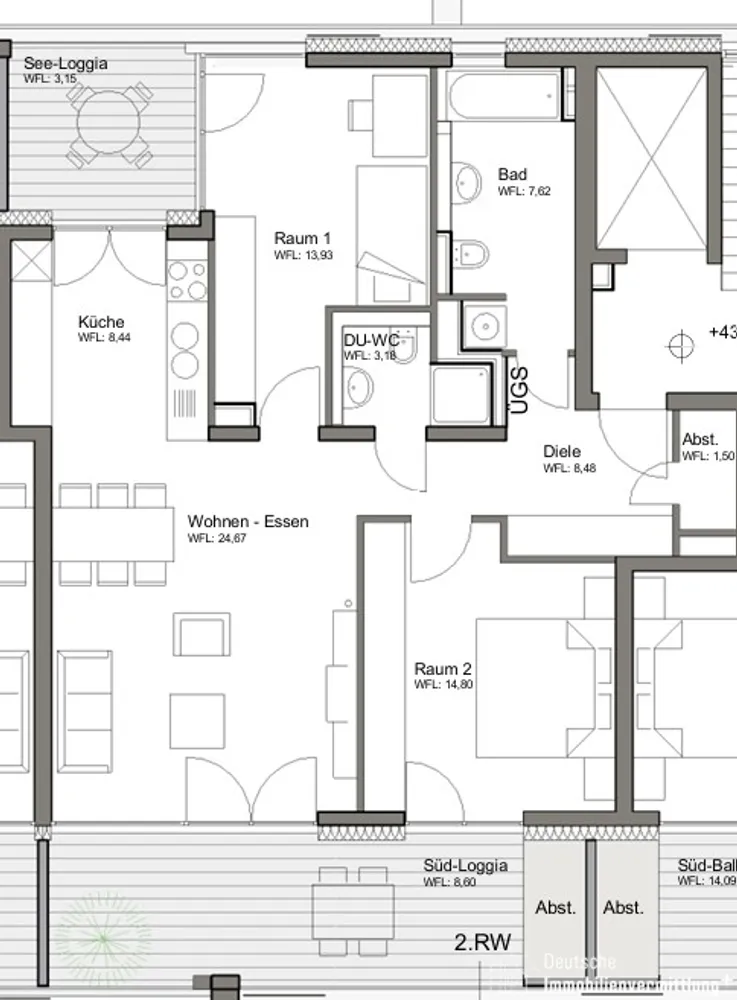 3 Zimmer Wohnung mit 97 m² in Böblingen – Bild 11