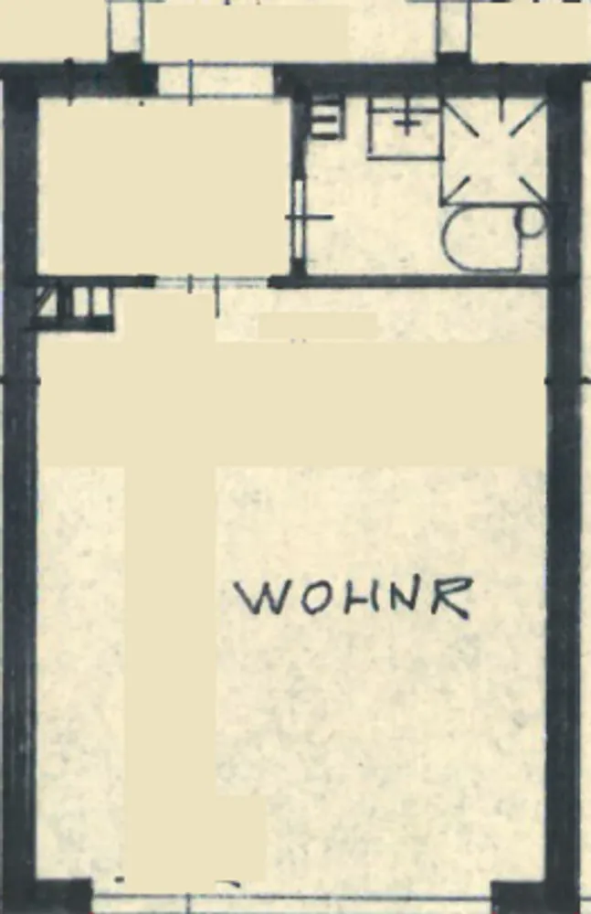 1 Zimmer Wohnung mit 29 m² in Bonn – Bild 2