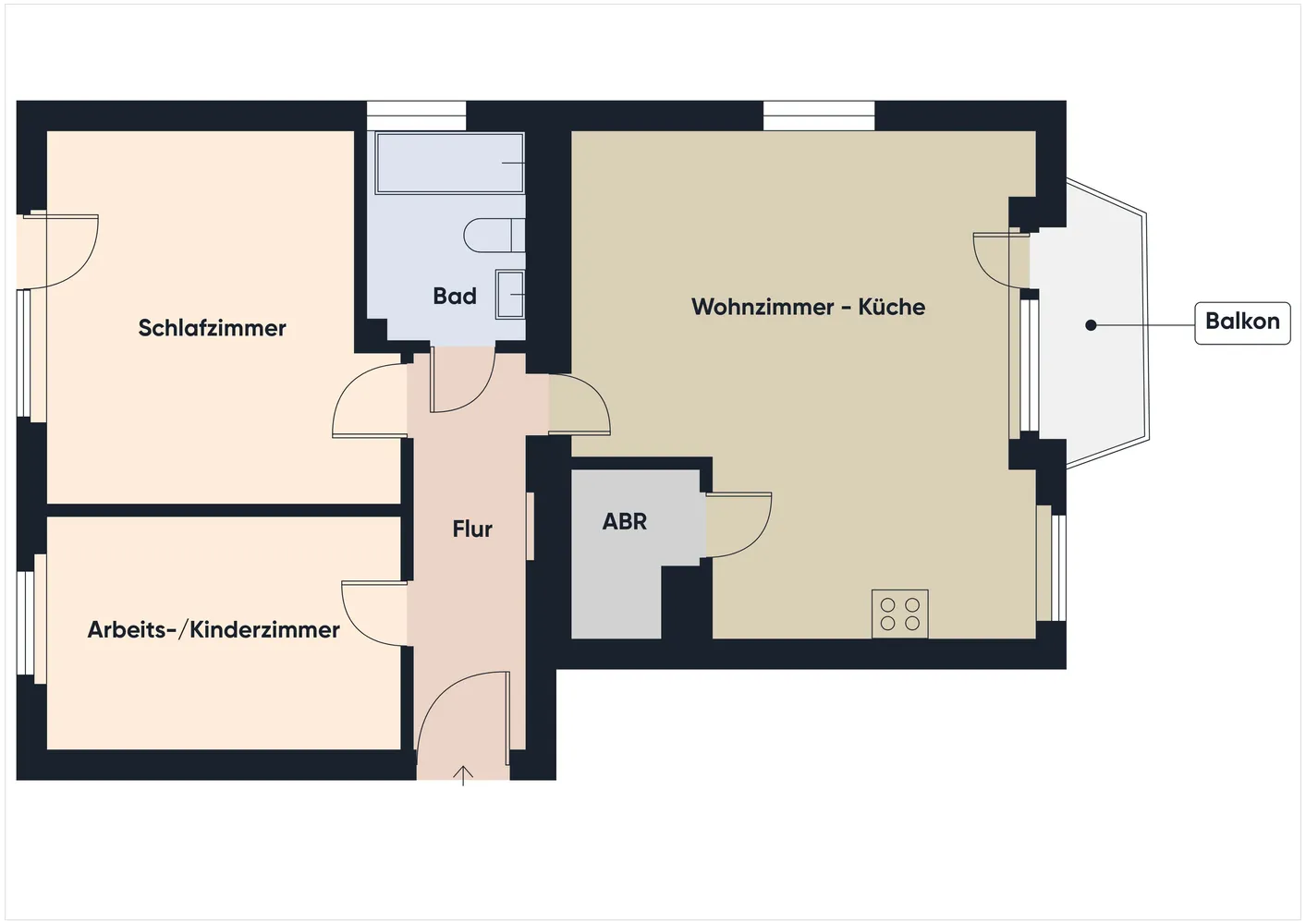 3 Zimmer Wohnung mit 65 m² in Nürnberg – Bild 5