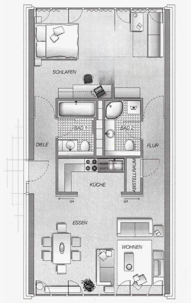 2 Zimmer Wohnung mit 74 m² in Hamburg – Bild 4