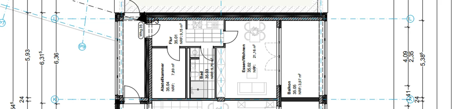 1 Zimmer Wohnung mit 59 m² in Osnabrück – Bild 5