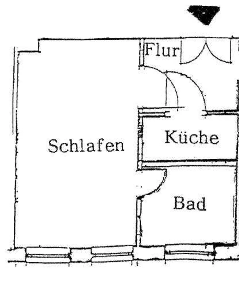 1 room apartment with 29 m² in Chemnitz – Photo 8