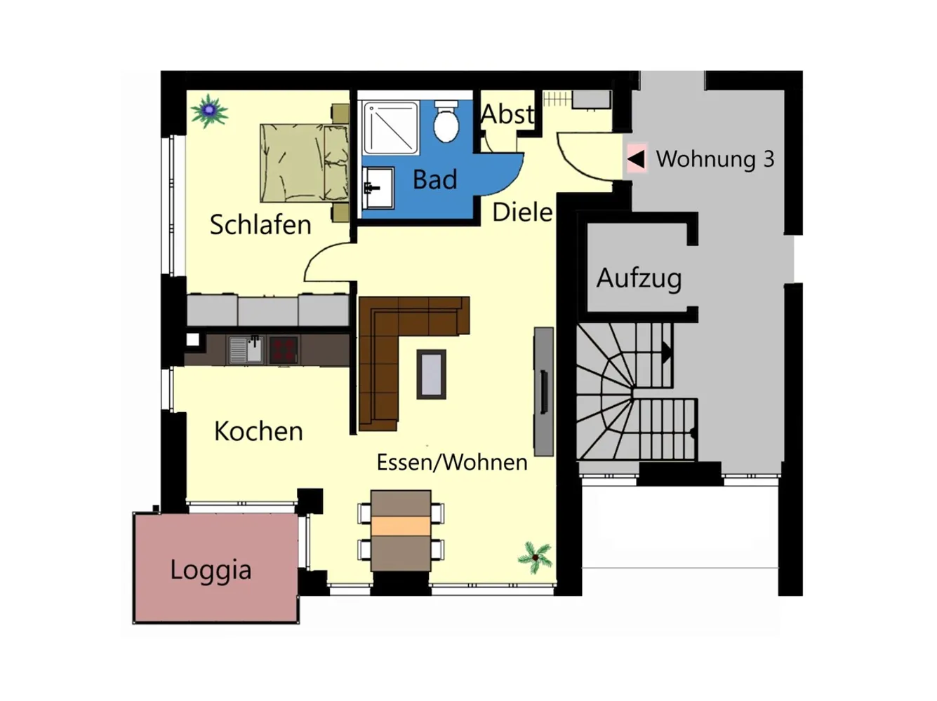 2 room apartment with 60 m² in Münster – Photo 7