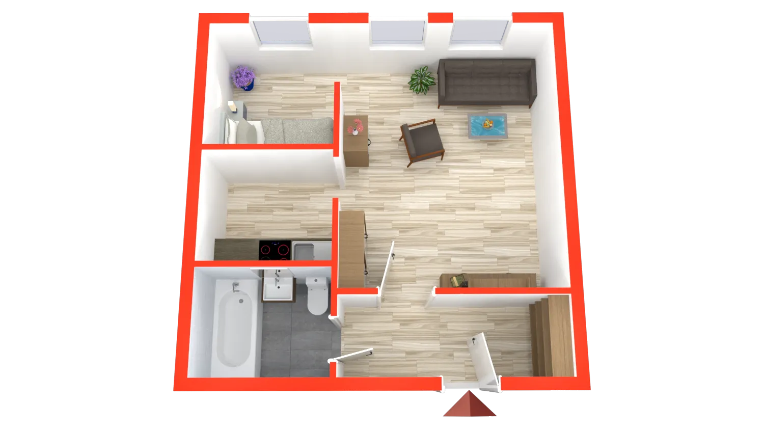 1 Zimmer Wohnung mit 32 m² in Gera – Bild 6