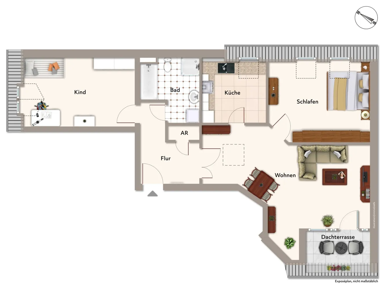 3 Zimmer Wohnung mit 85 m² in Magdeburg – Bild 4