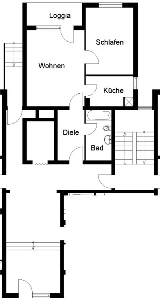2 room apartment with 52 m² in Cologne – Photo 2