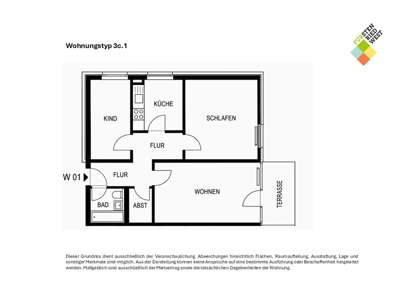 3 room apartment with 70 m² in Munich – Photo 4