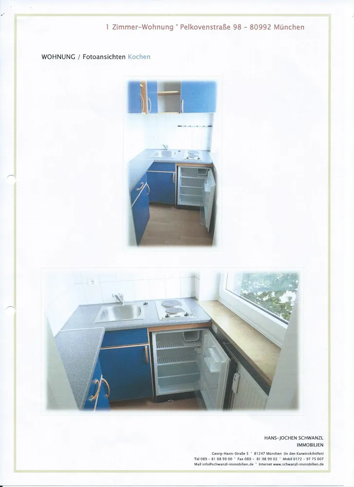 1 Zimmer Wohnung mit 21 m² in München – Bild 1