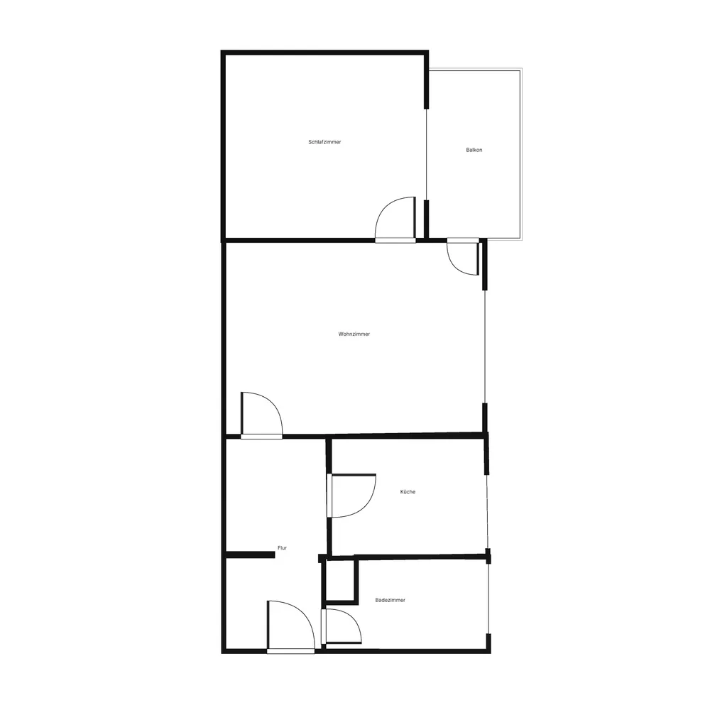 2 Zimmer Wohnung mit 53 m² in Bochum – Bild 2