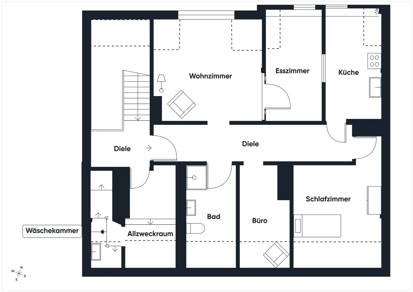 4 Zimmer Wohnung mit 63 m² in Emden – Bild 4