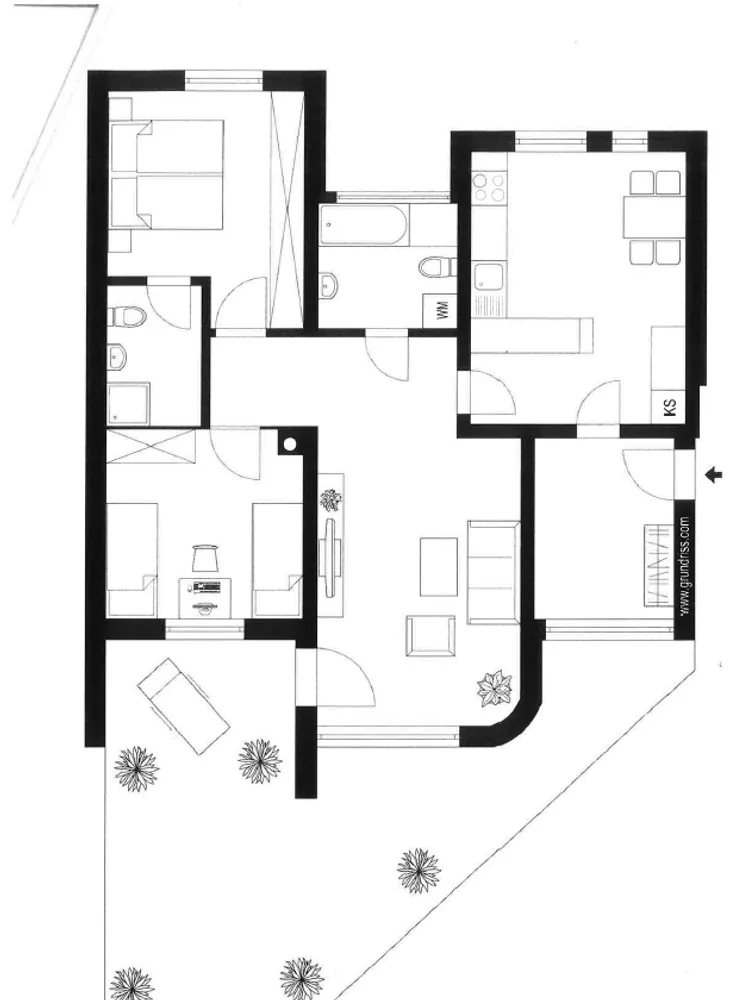 3 Zimmer Wohnung mit 92 m² in München – Bild 9