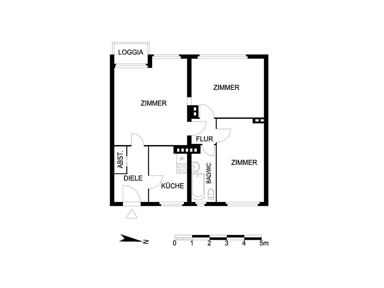 3 room apartment with 70 m² in Berlin – Photo 10