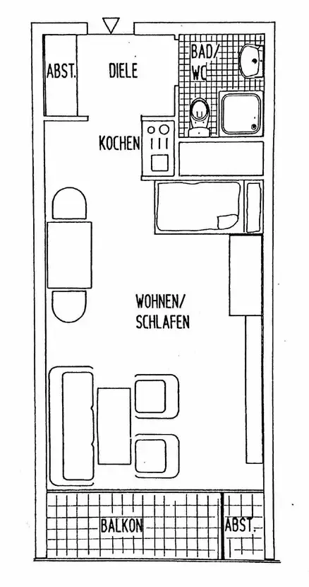 2 Zimmer Wohnung mit 34 m² in Göttingen – Bild 6