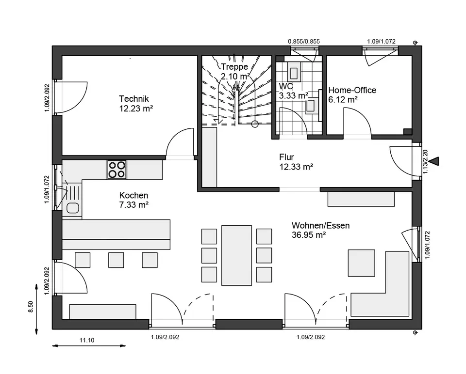 5 Zimmer Haus mit 160 m² in Pforzheim – Bild 2