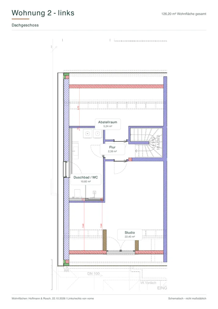 4 Zimmer Wohnung mit 126 m² in Lohmar – Bild 2