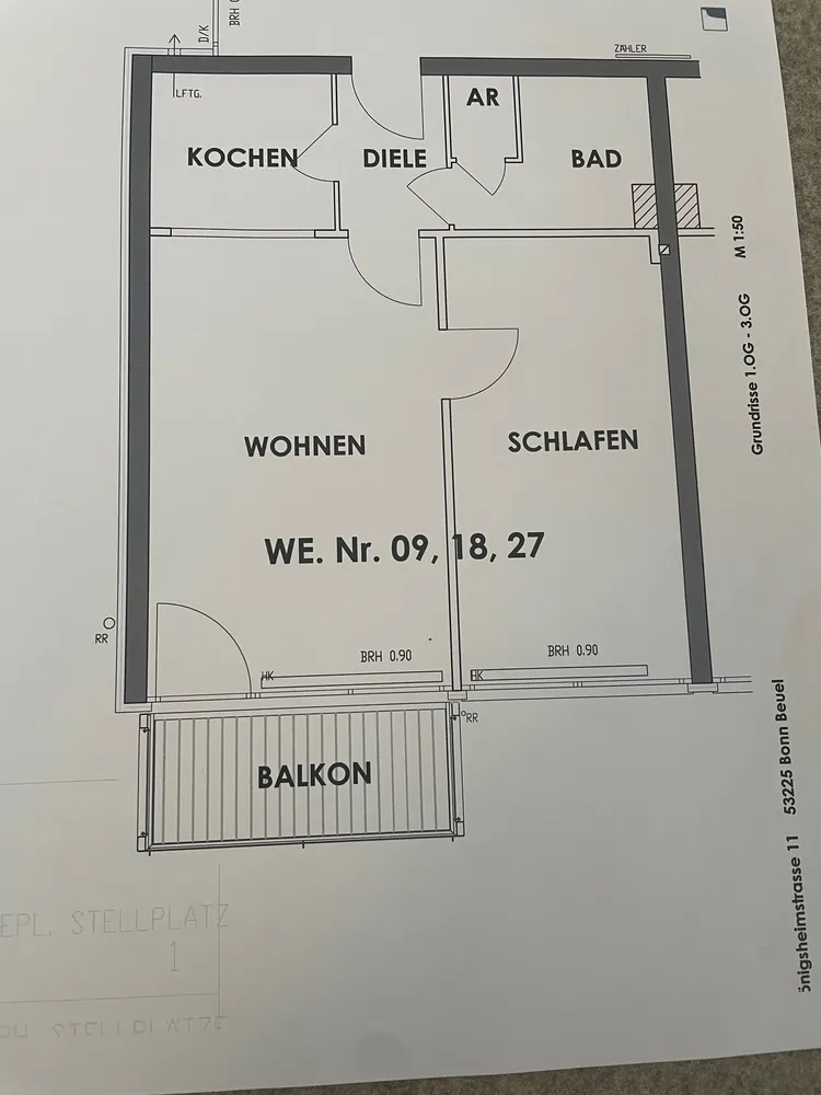 2 room apartment with 49 m² in Bonn – Photo 9