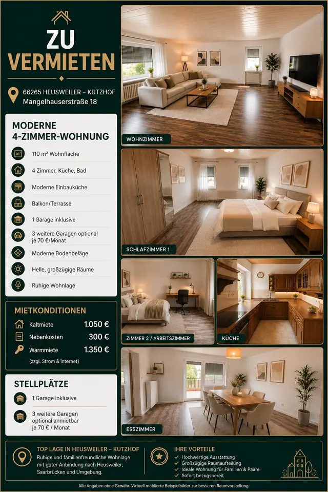 4 Zimmer Wohnung mit 118 m² in Saarbrücken – Bild 8
