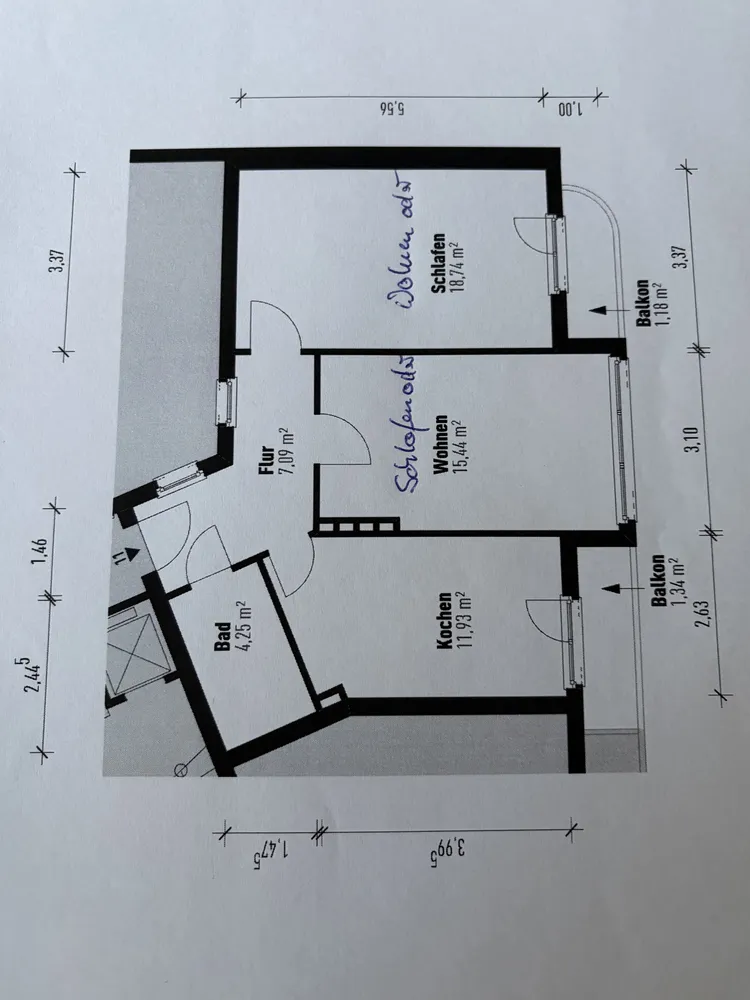 2 Zimmer Wohnung mit 60 m² in Düsseldorf – Bild 8