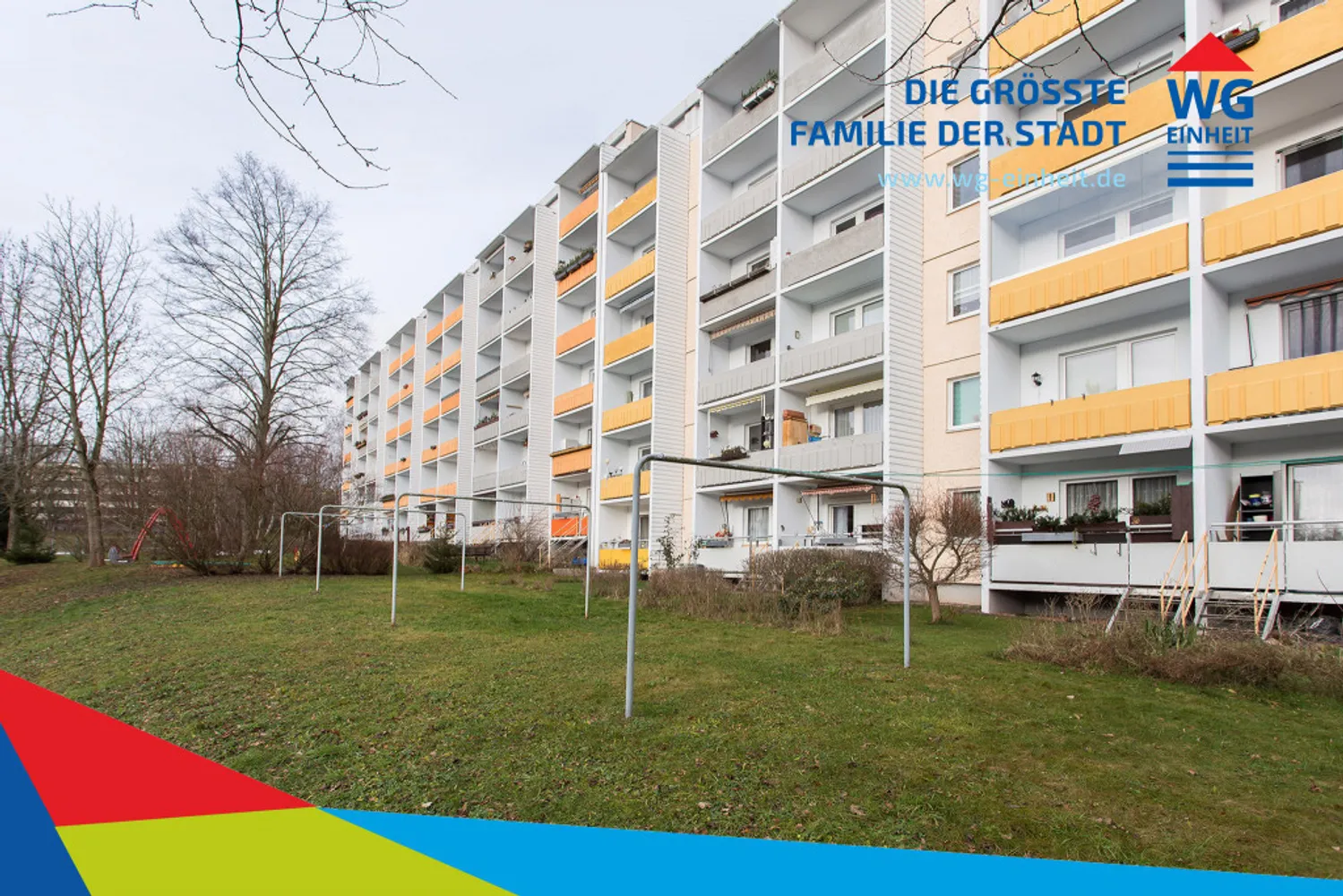 2 room apartment with 41 m² in Chemnitz – Photo 1