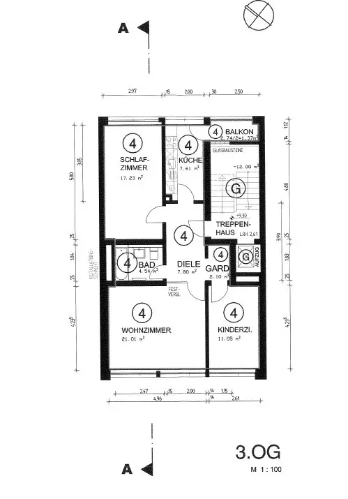 3 Zimmer Wohnung mit 72 m² in Ludwigshafen – Bild 8