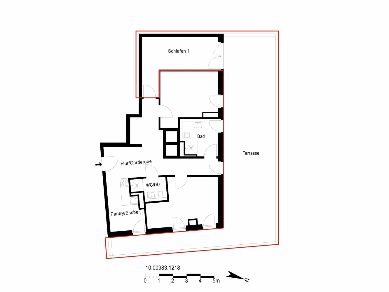 1 Zimmer Wohnung mit 33 m² in Berlin – Bild 3