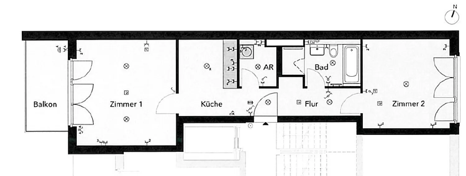 1 Zimmer Wohnung mit 30 m² in Hamburg – Bild 8