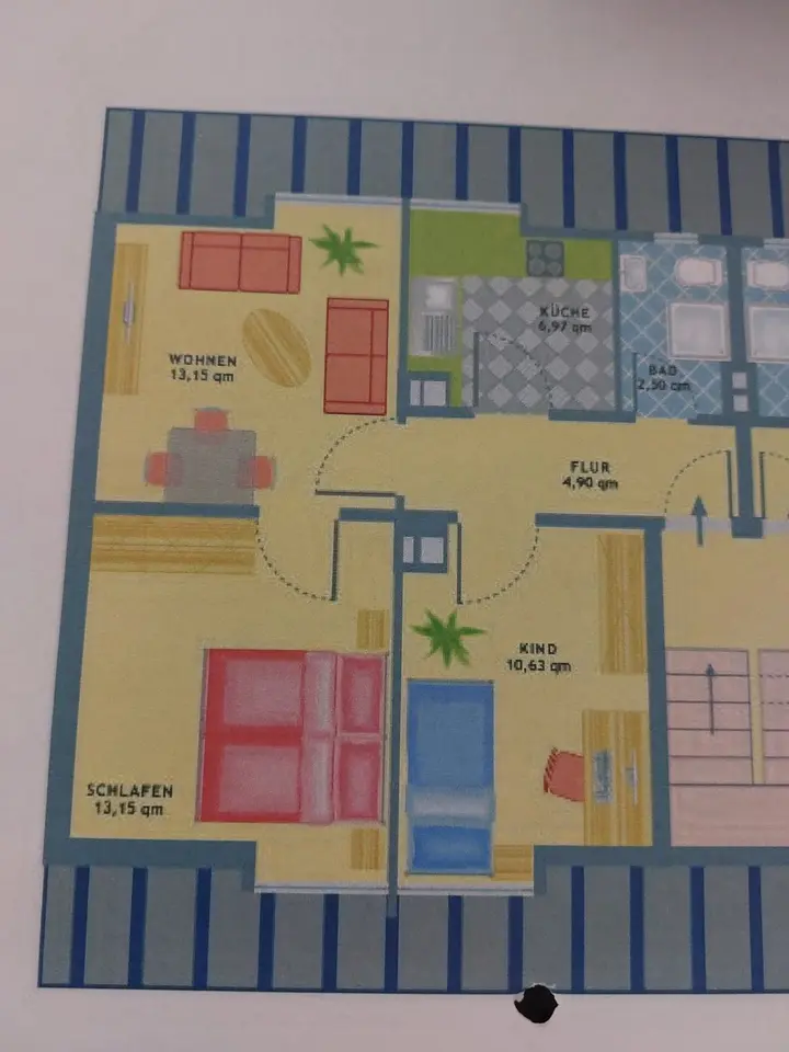 3 Zimmer Wohnung mit 50 m² in Emmendingen – Bild 7